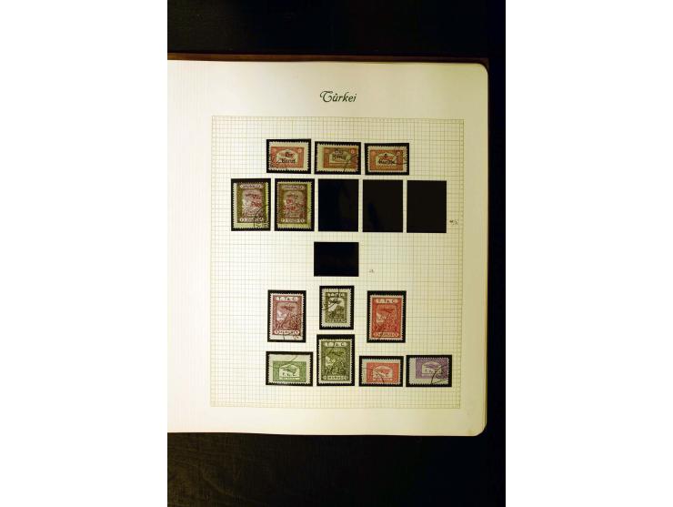 1863/1958, postfrische, ungebrauchte und gestempelte Sammlung mit u.a. Mi.-Nr. 229-45, 799-806, 913-34, 985-99, Porto, Zwangs