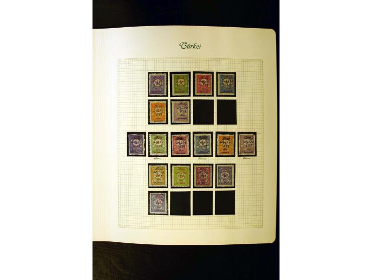 1863/1958, postfrische, ungebrauchte und gestempelte Sammlung mit u.a. Mi.-Nr. 229-45, 799-806, 913-34, 985-99, Porto, Zwangs