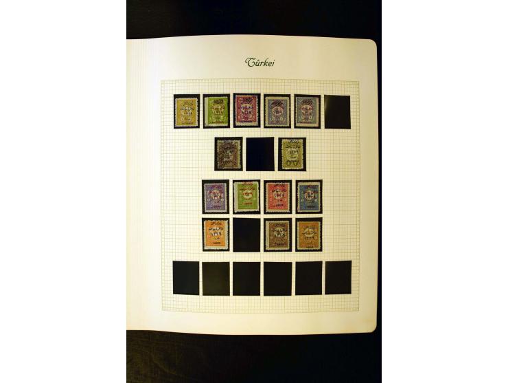 1863/1958, postfrische, ungebrauchte und gestempelte Sammlung mit u.a. Mi.-Nr. 229-45, 799-806, 913-34, 985-99, Porto, Zwangs