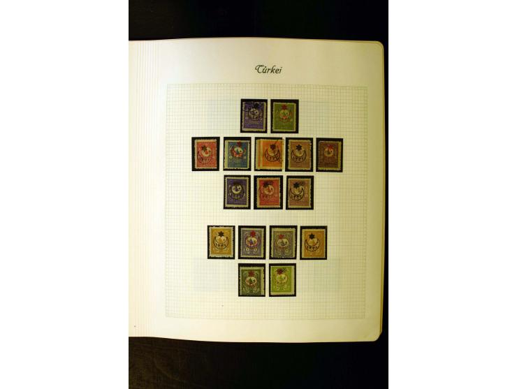 1863/1958, postfrische, ungebrauchte und gestempelte Sammlung mit u.a. Mi.-Nr. 229-45, 799-806, 913-34, 985-99, Porto, Zwangs