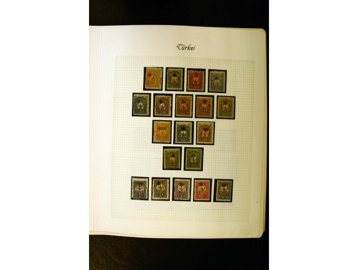 1863/1958, postfrische, ungebrauchte und gestempelte Sammlung mit u.a. Mi.-Nr. 229-45, 799-806, 913-34, 985-99, Porto, Zwangs