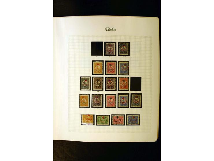 1863/1958, postfrische, ungebrauchte und gestempelte Sammlung mit u.a. Mi.-Nr. 229-45, 799-806, 913-34, 985-99, Porto, Zwangs