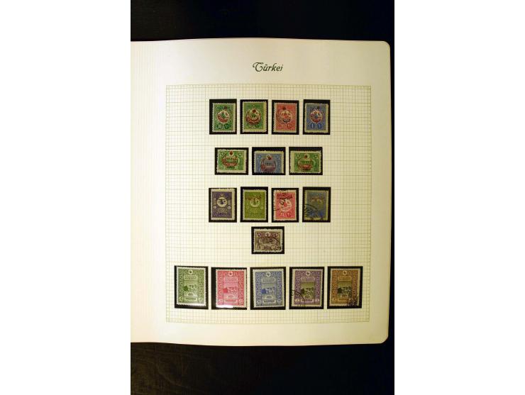1863/1958, postfrische, ungebrauchte und gestempelte Sammlung mit u.a. Mi.-Nr. 229-45, 799-806, 913-34, 985-99, Porto, Zwangs