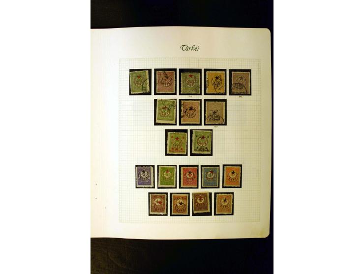 1863/1958, postfrische, ungebrauchte und gestempelte Sammlung mit u.a. Mi.-Nr. 229-45, 799-806, 913-34, 985-99, Porto, Zwangs