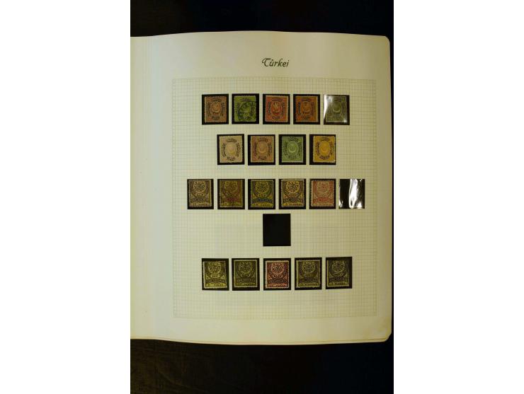 1863/1958, postfrische, ungebrauchte und gestempelte Sammlung mit u.a. Mi.-Nr. 229-45, 799-806, 913-34, 985-99, Porto, Zwangs