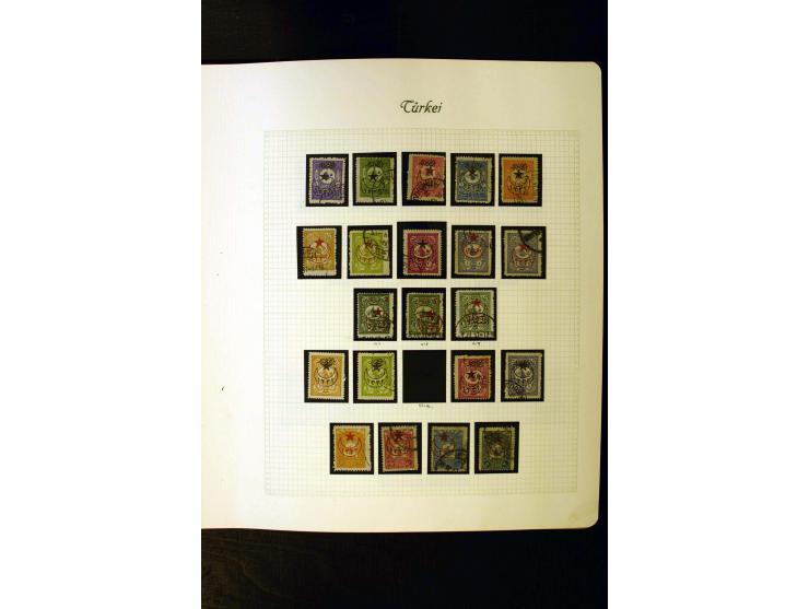 1863/1958, postfrische, ungebrauchte und gestempelte Sammlung mit u.a. Mi.-Nr. 229-45, 799-806, 913-34, 985-99, Porto, Zwangs