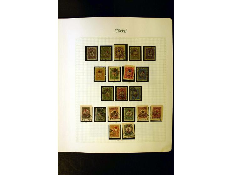 1863/1958, postfrische, ungebrauchte und gestempelte Sammlung mit u.a. Mi.-Nr. 229-45, 799-806, 913-34, 985-99, Porto, Zwangs