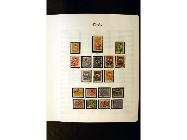 1863/1958, postfrische, ungebrauchte und gestempelte Sammlung mit u.a. Mi.-Nr. 229-45, 799-806, 913-34, 985-99, Porto, Zwangs