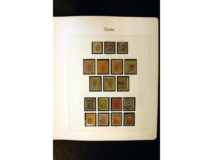 1863/1958, postfrische, ungebrauchte und gestempelte Sammlung mit u.a. Mi.-Nr. 229-45, 799-806, 913-34, 985-99, Porto, Zwangs