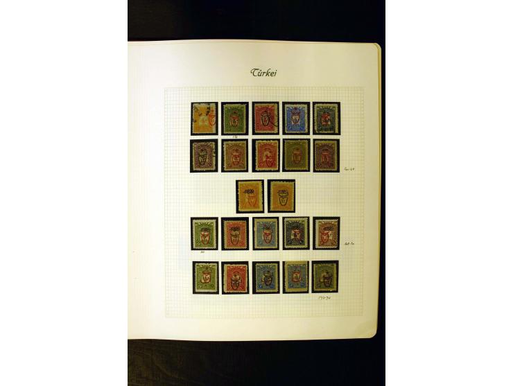 1863/1958, postfrische, ungebrauchte und gestempelte Sammlung mit u.a. Mi.-Nr. 229-45, 799-806, 913-34, 985-99, Porto, Zwangs