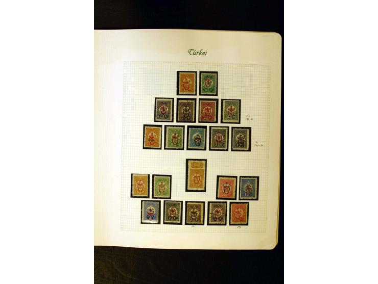1863/1958, postfrische, ungebrauchte und gestempelte Sammlung mit u.a. Mi.-Nr. 229-45, 799-806, 913-34, 985-99, Porto, Zwangs