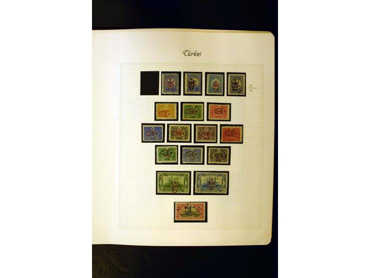1863/1958, postfrische, ungebrauchte und gestempelte Sammlung mit u.a. Mi.-Nr. 229-45, 799-806, 913-34, 985-99, Porto, Zwangs