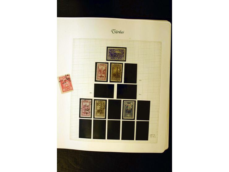 1863/1958, postfrische, ungebrauchte und gestempelte Sammlung mit u.a. Mi.-Nr. 229-45, 799-806, 913-34, 985-99, Porto, Zwangs
