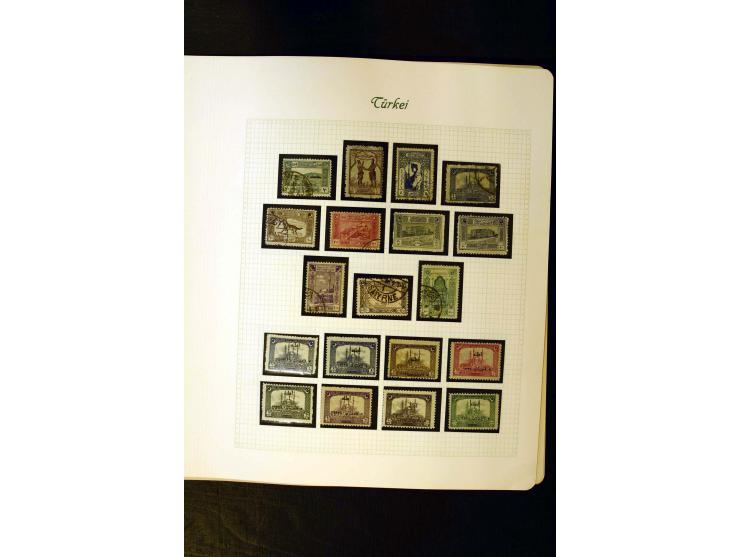 1863/1958, postfrische, ungebrauchte und gestempelte Sammlung mit u.a. Mi.-Nr. 229-45, 799-806, 913-34, 985-99, Porto, Zwangs