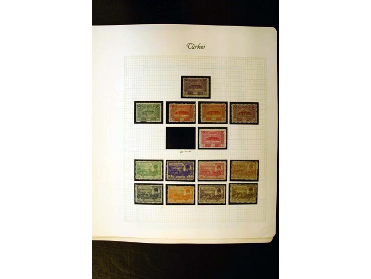 1863/1958, postfrische, ungebrauchte und gestempelte Sammlung mit u.a. Mi.-Nr. 229-45, 799-806, 913-34, 985-99, Porto, Zwangs
