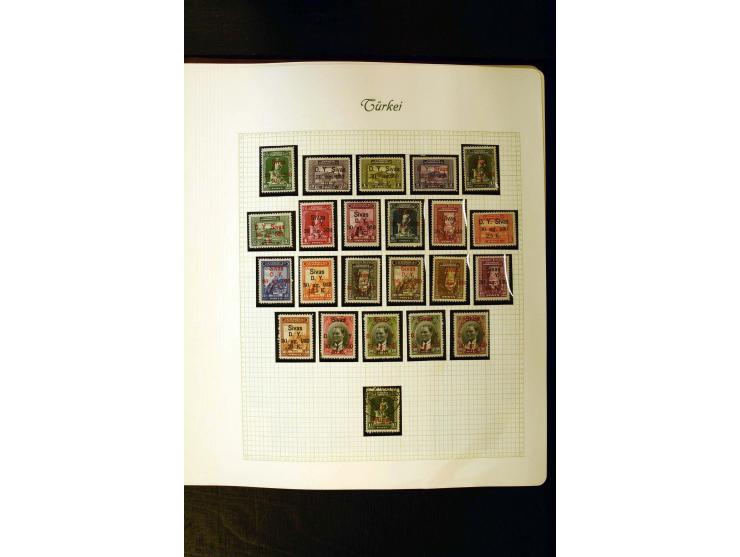 1863/1958, postfrische, ungebrauchte und gestempelte Sammlung mit u.a. Mi.-Nr. 229-45, 799-806, 913-34, 985-99, Porto, Zwangs