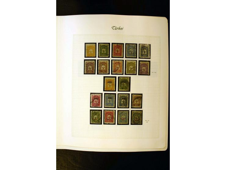 1863/1958, postfrische, ungebrauchte und gestempelte Sammlung mit u.a. Mi.-Nr. 229-45, 799-806, 913-34, 985-99, Porto, Zwangs