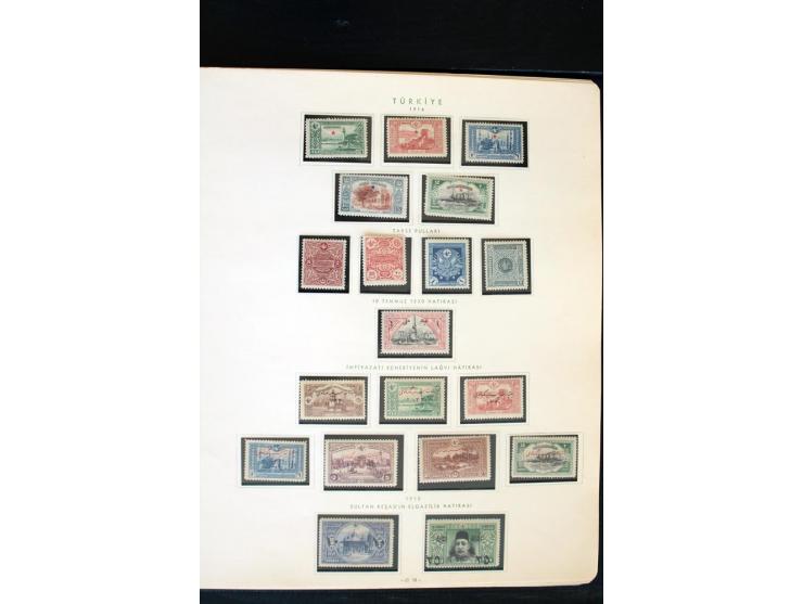1865/1921, ungebrauchte Sammlung mit vielen besseren Werten und kompletten Ausgaben, u.a. Mi.-Nr. 229-45