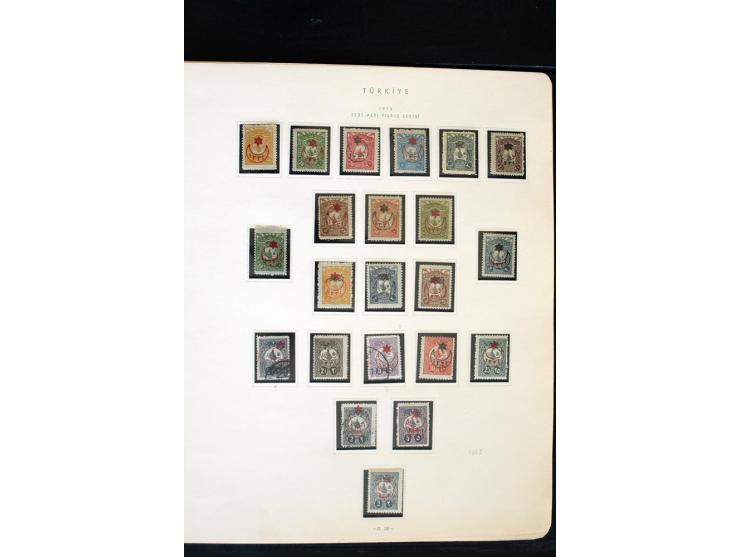 1865/1921, ungebrauchte Sammlung mit vielen besseren Werten und kompletten Ausgaben, u.a. Mi.-Nr. 229-45