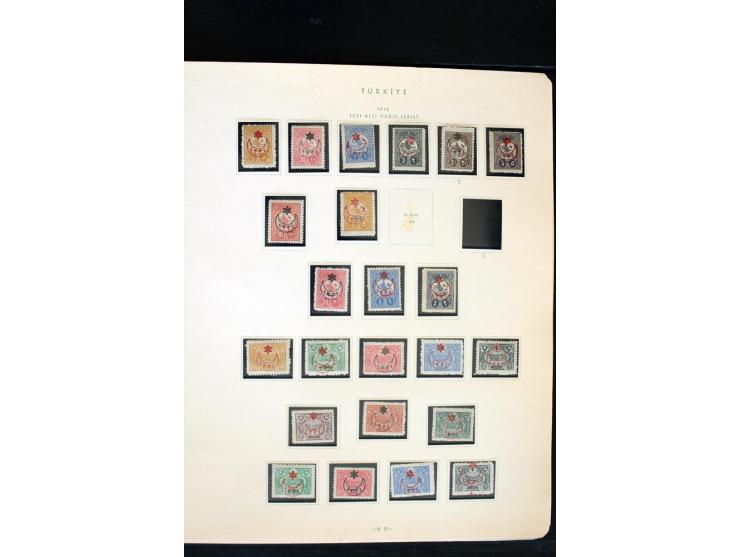 1865/1921, ungebrauchte Sammlung mit vielen besseren Werten und kompletten Ausgaben, u.a. Mi.-Nr. 229-45