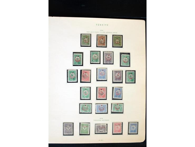 1865/1921, ungebrauchte Sammlung mit vielen besseren Werten und kompletten Ausgaben, u.a. Mi.-Nr. 229-45