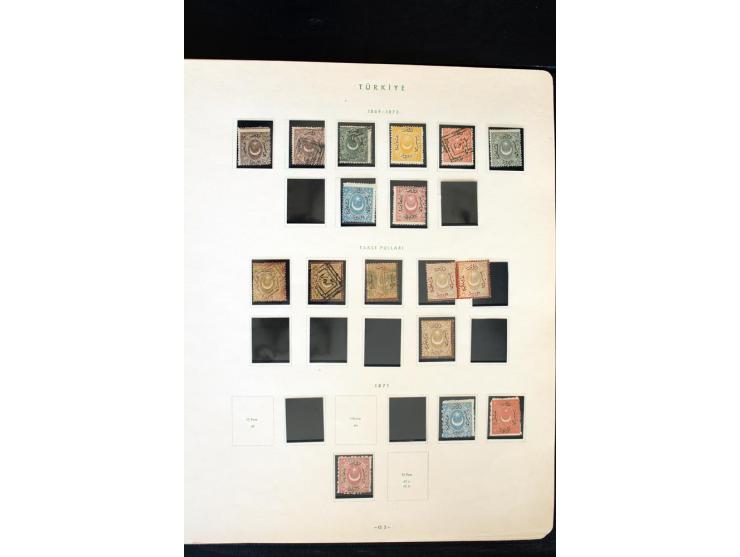 1865/1921, ungebrauchte Sammlung mit vielen besseren Werten und kompletten Ausgaben, u.a. Mi.-Nr. 229-45
