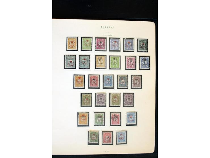 1865/1921, ungebrauchte Sammlung mit vielen besseren Werten und kompletten Ausgaben, u.a. Mi.-Nr. 229-45