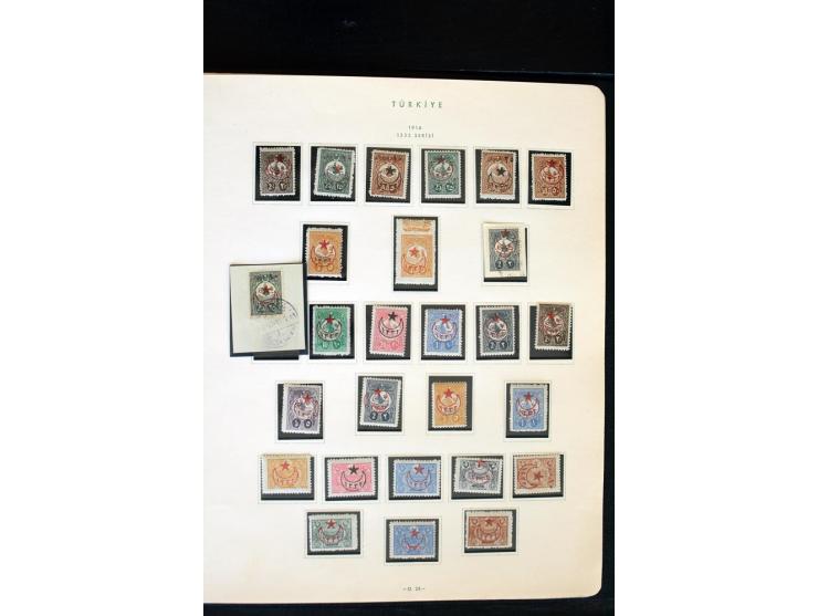 1865/1921, ungebrauchte Sammlung mit vielen besseren Werten und kompletten Ausgaben, u.a. Mi.-Nr. 229-45