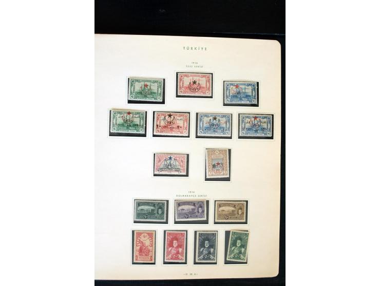 1865/1921, ungebrauchte Sammlung mit vielen besseren Werten und kompletten Ausgaben, u.a. Mi.-Nr. 229-45