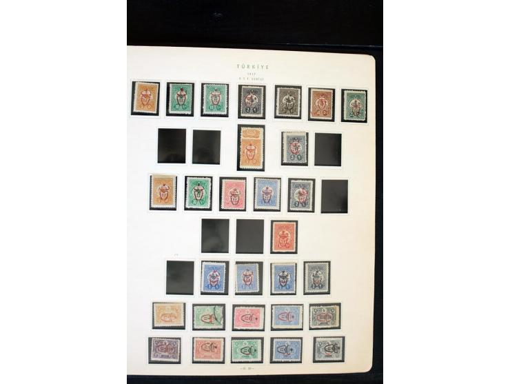 1865/1921, ungebrauchte Sammlung mit vielen besseren Werten und kompletten Ausgaben, u.a. Mi.-Nr. 229-45