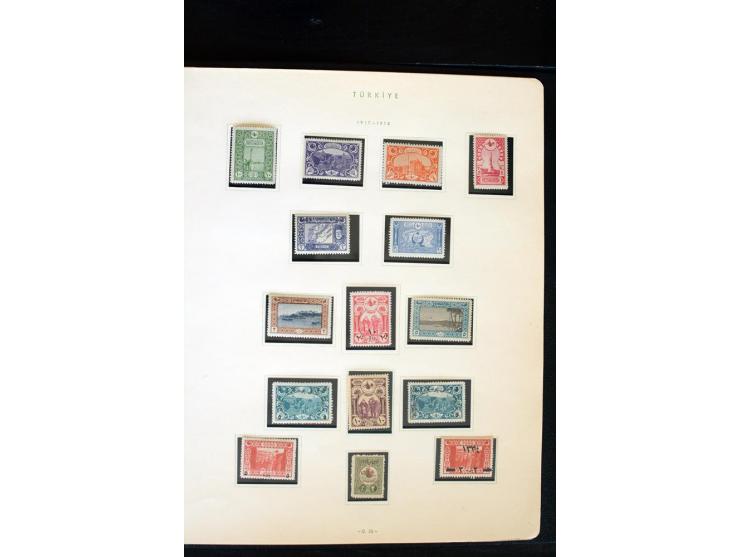 1865/1921, ungebrauchte Sammlung mit vielen besseren Werten und kompletten Ausgaben, u.a. Mi.-Nr. 229-45