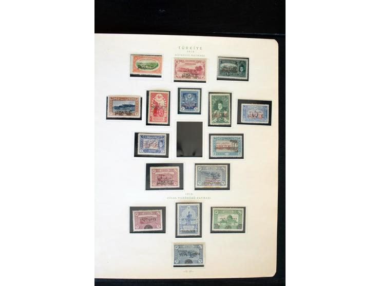 1865/1921, ungebrauchte Sammlung mit vielen besseren Werten und kompletten Ausgaben, u.a. Mi.-Nr. 229-45