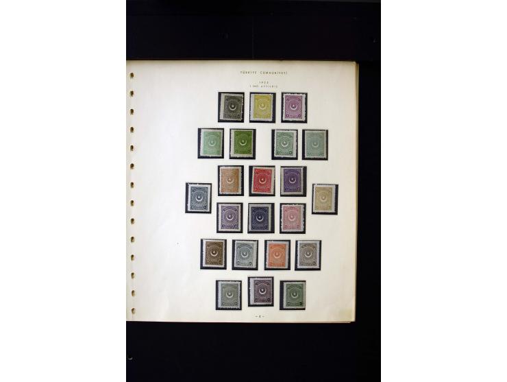1923/40, ungebrauchte Sammlung mit Mi.-Nr. 799-806, 807-825, 985-999 etc.