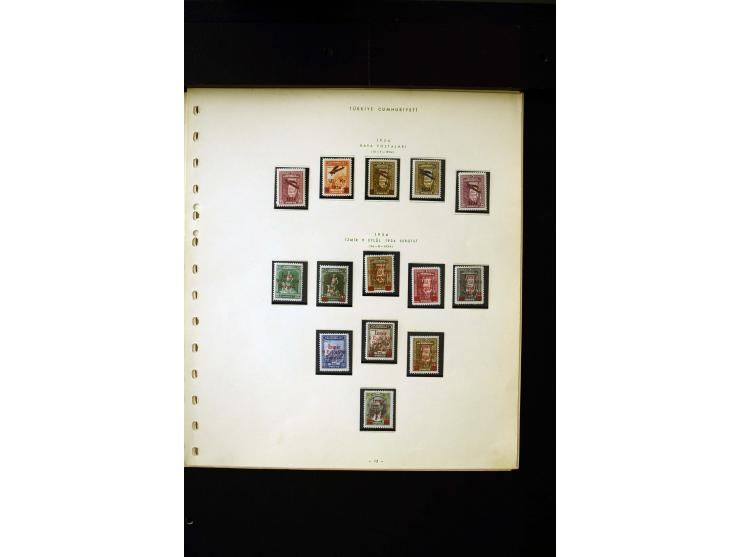 1923/40, ungebrauchte Sammlung mit Mi.-Nr. 799-806, 807-825, 985-999 etc.