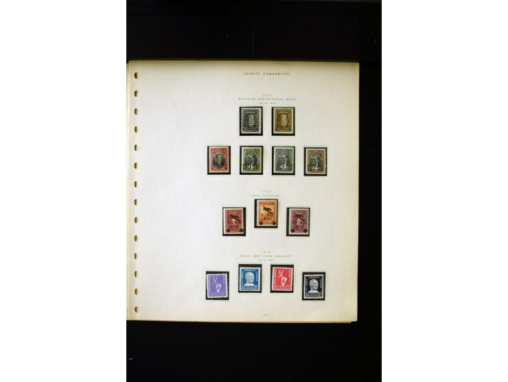 1923/40, ungebrauchte Sammlung mit Mi.-Nr. 799-806, 807-825, 985-999 etc.