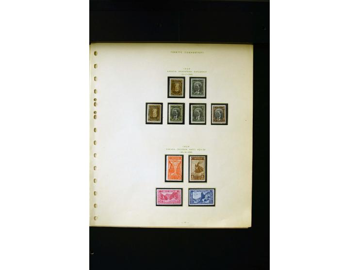 1923/40, ungebrauchte Sammlung mit Mi.-Nr. 799-806, 807-825, 985-999 etc.