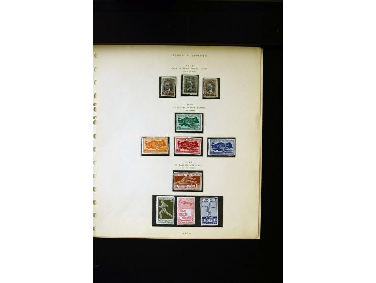 1923/40, ungebrauchte Sammlung mit Mi.-Nr. 799-806, 807-825, 985-999 etc.