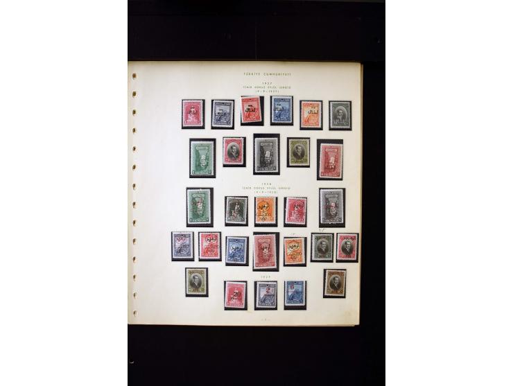 1923/40, ungebrauchte Sammlung mit Mi.-Nr. 799-806, 807-825, 985-999 etc.