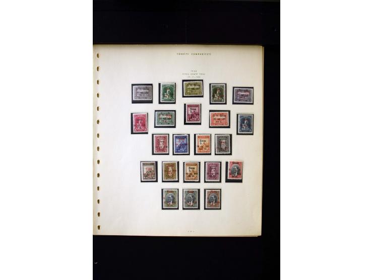 1923/40, ungebrauchte Sammlung mit Mi.-Nr. 799-806, 807-825, 985-999 etc.