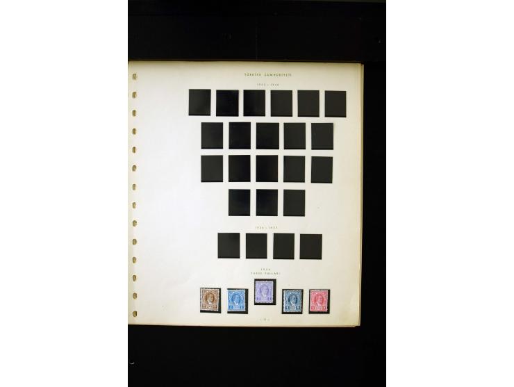 1923/40, ungebrauchte Sammlung mit Mi.-Nr. 799-806, 807-825, 985-999 etc.