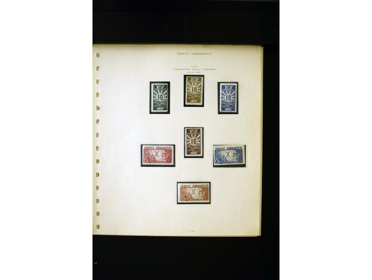 1923/40, ungebrauchte Sammlung mit Mi.-Nr. 799-806, 807-825, 985-999 etc.