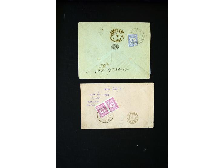 IRAK: 1876/1914, etwa 90 Briefe aus Bagdad, Kerbela und Nedjef Echref nach Persien, dabei Zensur und diverse Portostufen
