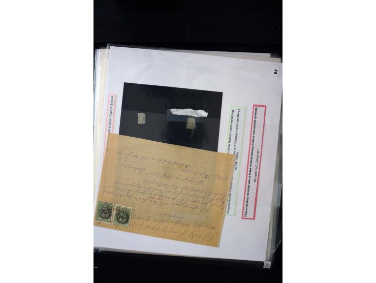 1870s/1923 (ca.), The Dr R J Ceresa Exhibit collection of Armenian Fiscal stamps and documents, comprising over 30 documents 