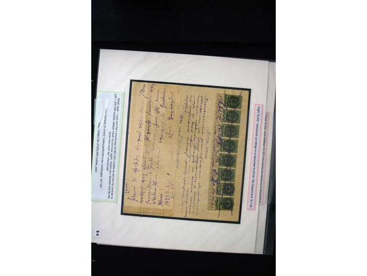 1870s/1923 (ca.), The Dr R J Ceresa Exhibit collection of Armenian Fiscal stamps and documents, comprising over 30 documents 