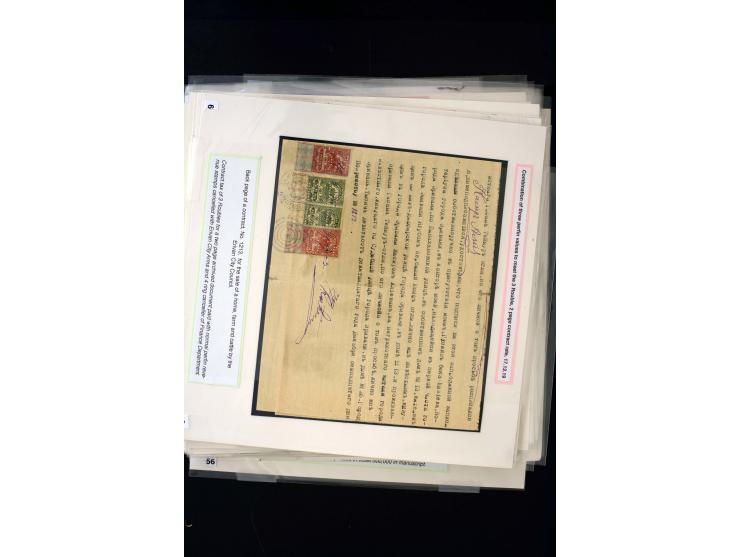 1870s/1923 (ca.), The Dr R J Ceresa Exhibit collection of Armenian Fiscal stamps and documents, comprising over 30 documents 