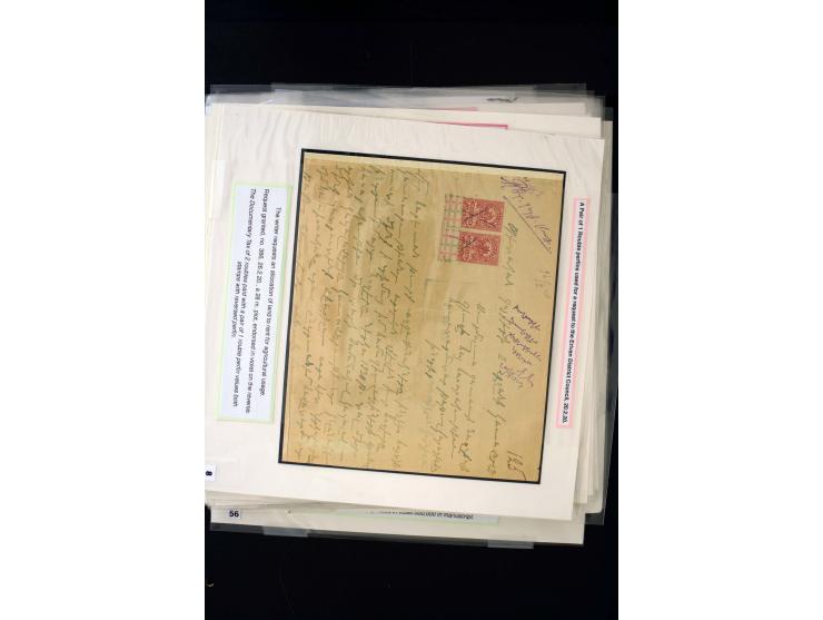 1870s/1923 (ca.), The Dr R J Ceresa Exhibit collection of Armenian Fiscal stamps and documents, comprising over 30 documents 