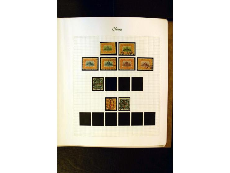 1878/1941, ungebrauchte und gestempelte Sammlung, teils in beiden Erhaltungen gesammelt mit u.a. Mi.-Nr. 1 (4), 2 (6), 3 (3),
