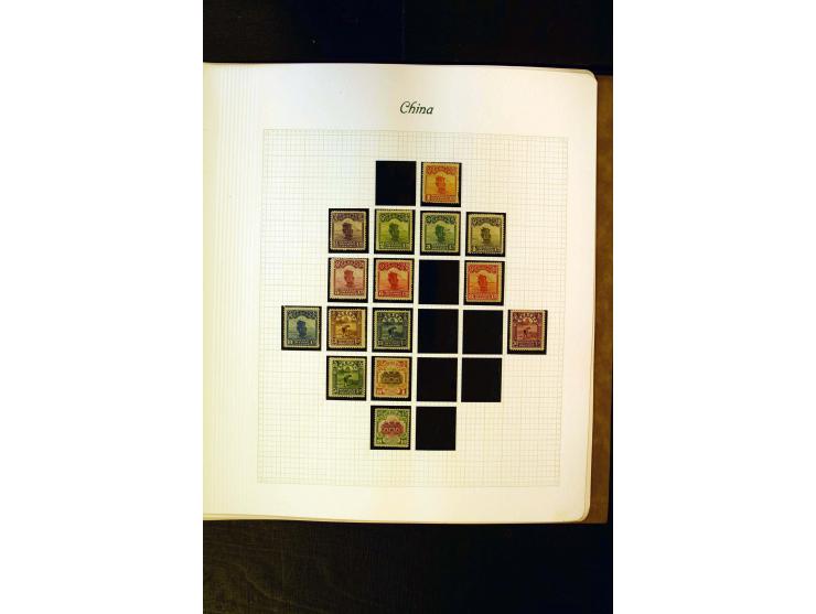 1878/1941, ungebrauchte und gestempelte Sammlung, teils in beiden Erhaltungen gesammelt mit u.a. Mi.-Nr. 1 (4), 2 (6), 3 (3),