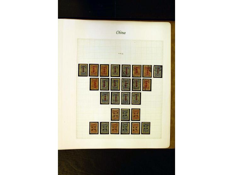 1878/1941, ungebrauchte und gestempelte Sammlung, teils in beiden Erhaltungen gesammelt mit u.a. Mi.-Nr. 1 (4), 2 (6), 3 (3),