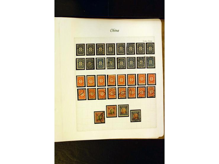 1878/1941, ungebrauchte und gestempelte Sammlung, teils in beiden Erhaltungen gesammelt mit u.a. Mi.-Nr. 1 (4), 2 (6), 3 (3),
